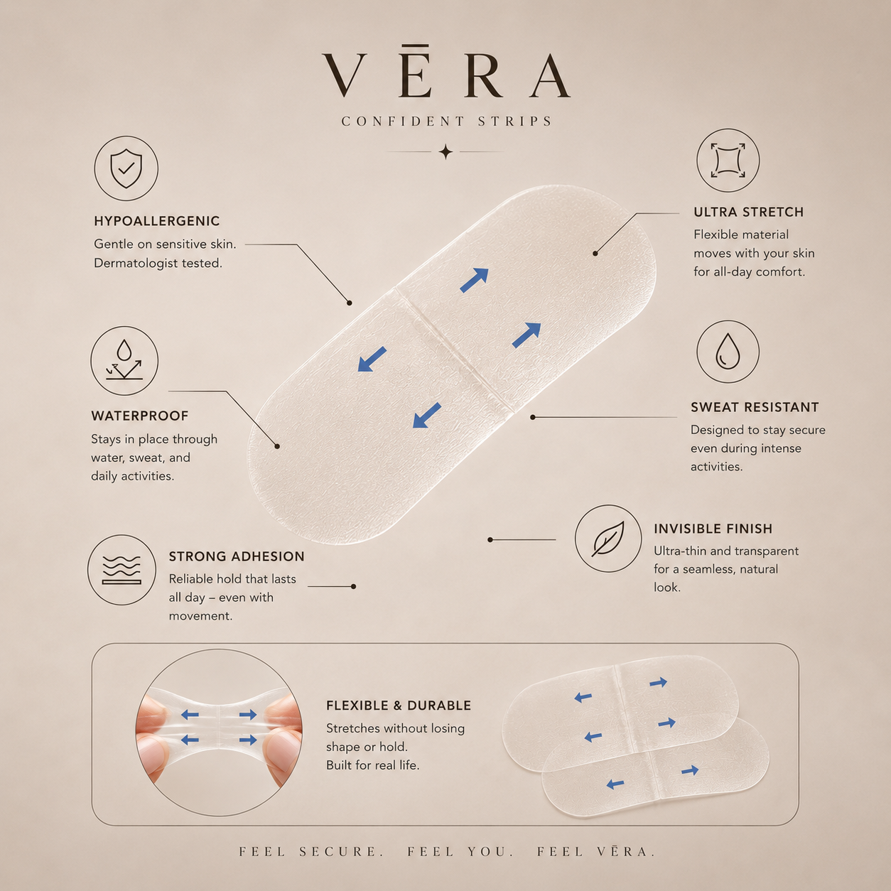 Vēra Confidence Strips